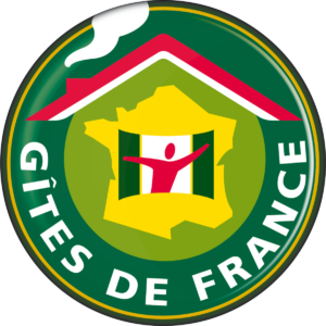 Logo de l'organisation Gîtes de France, à laquelle appartient la Ferme de Pontaly